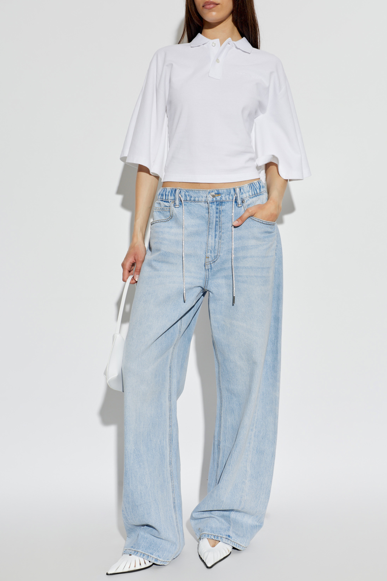 Alexander Wang Polo with logo | Women's | Vitkac